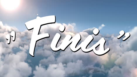 finis signo en el cielo