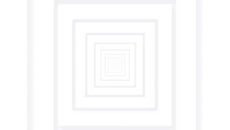 animación de cuadrados concéntricos grises que se mueven sobre un fondo blanco