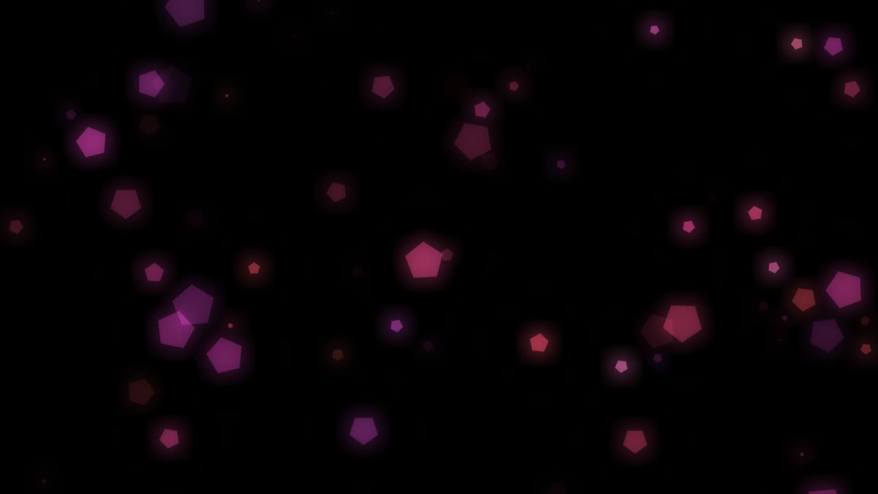 material de bucle de fondo gráfico de las hadas de las partículas brillantes