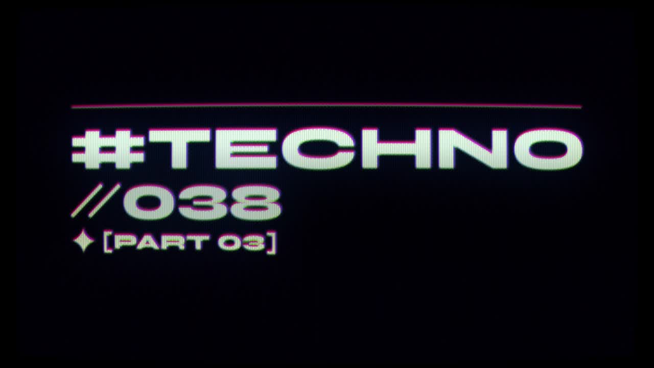 Retro CRT Screen Typography with Digital Glitch Effects