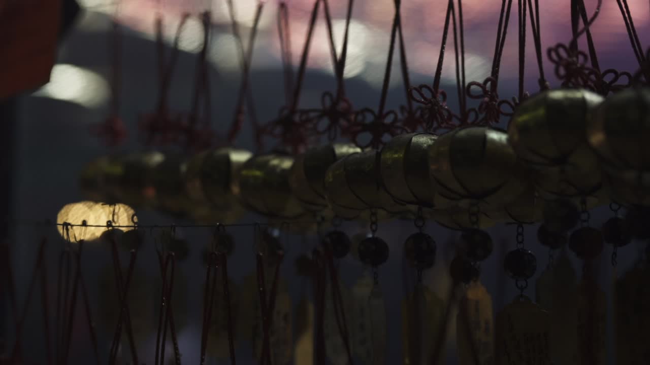 Sacred Objects in Hong Kong Temple