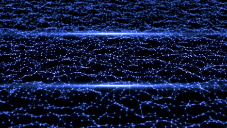 fondo de movimiento abstracto con llamaradas de lente y rayas de luz. bucle sin costuras
