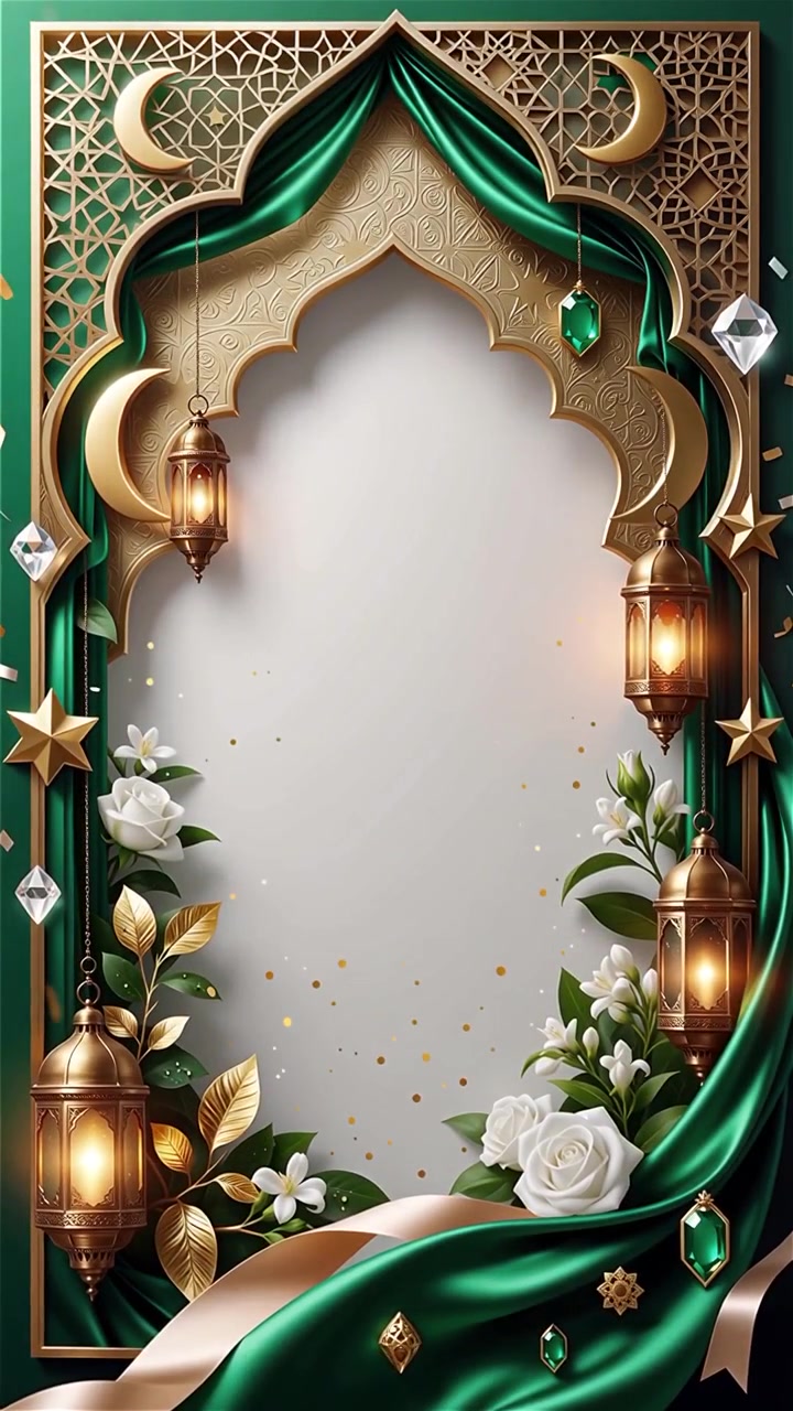 Compleanno del Profeta Maometto Mawlid al-Nabi Sfondo Islamico