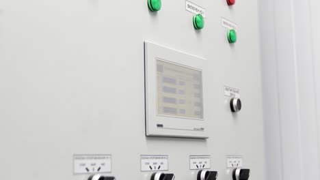 panel de control industrial