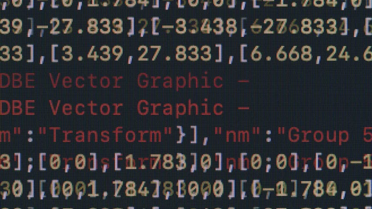 Computer code display