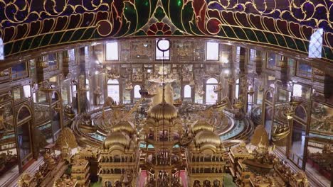 miniature-of-ancient-holy-golden-city-Ayodhya-from-different-angle-video-is-taken-at-Soni-Ji-Ki-Nasiya-Jain-Temple,-Ajmer,-Rajasthan,-India-on-Aug-19-2023