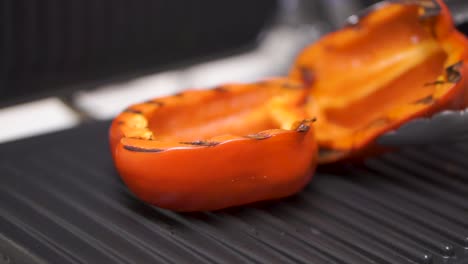 grilled red bell peppers