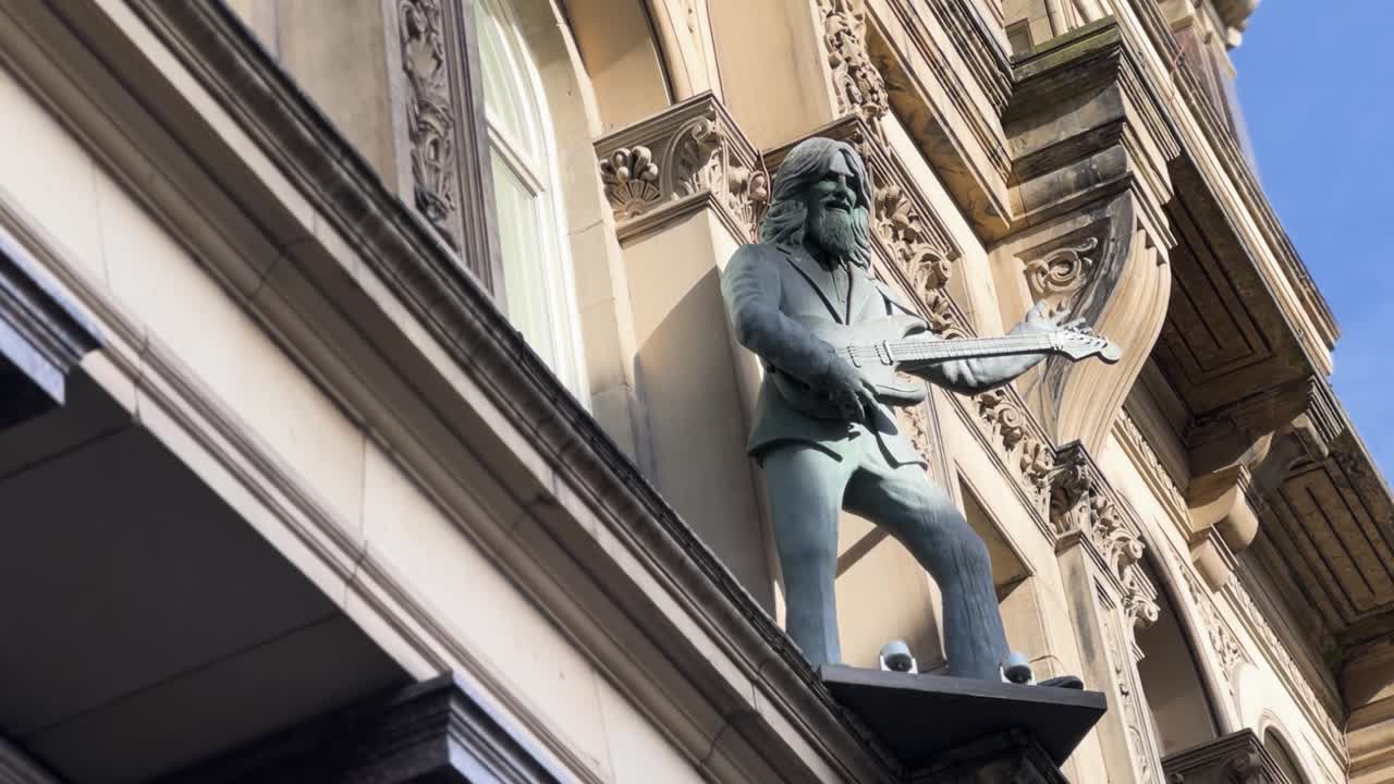Liverpool The Beatles Guitarist George Harrison Statue