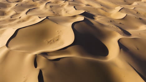 gobi desert sand texture and pattern in mongolia