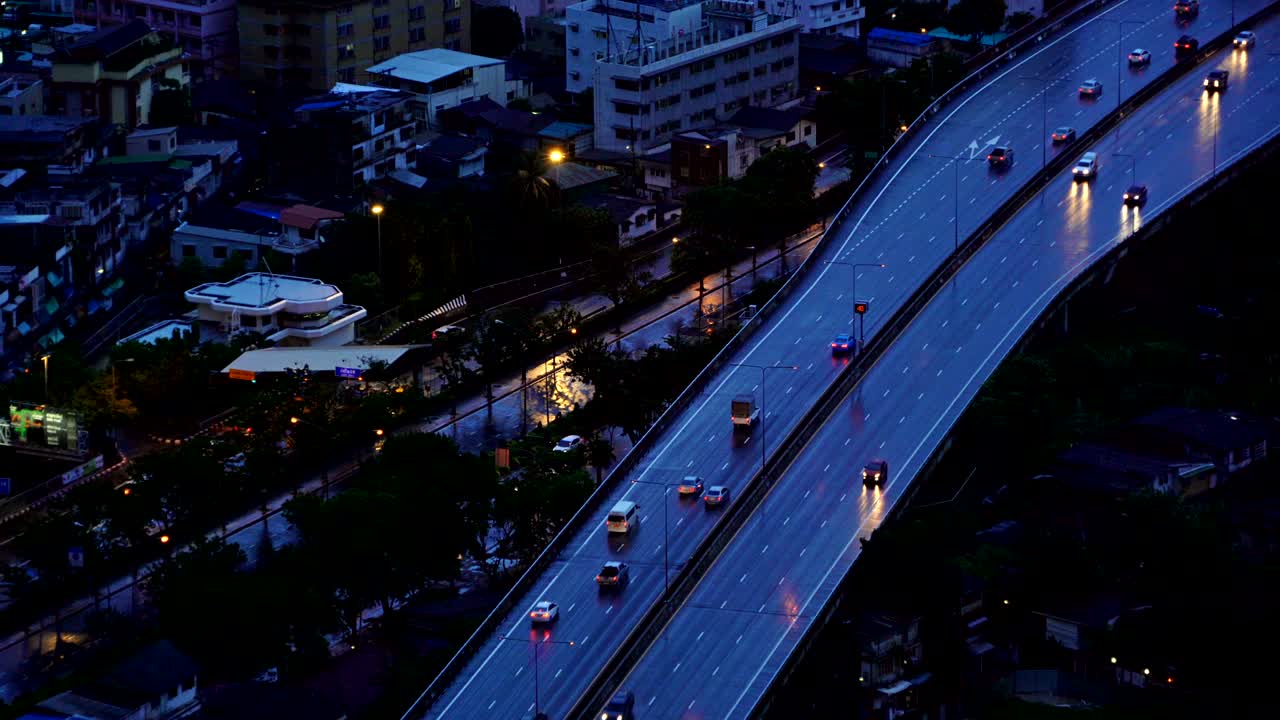방 시의 도로와 고속도로, 교통 개념, 태국