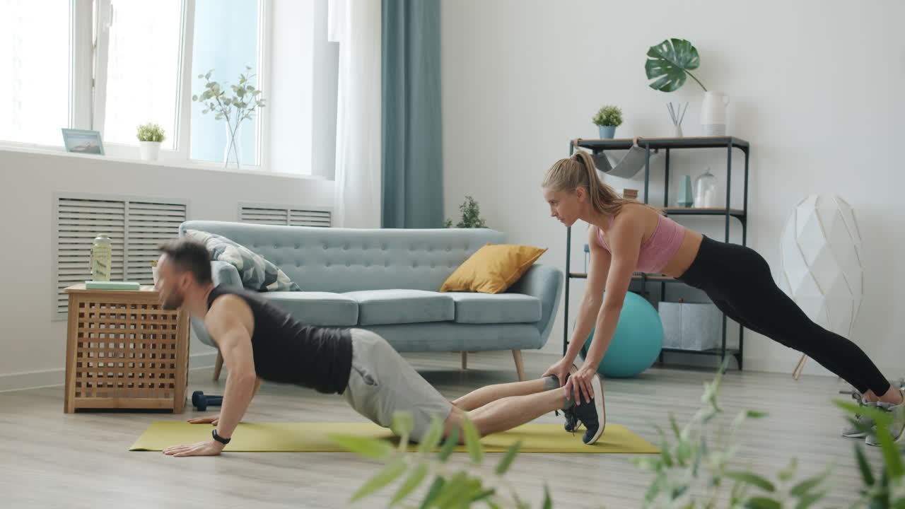 Couple Workout at Home