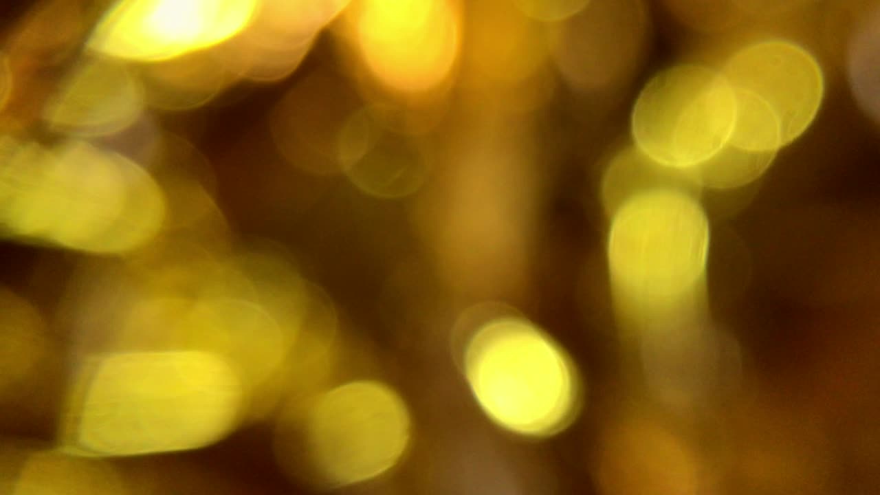 animación de bokeh de colores