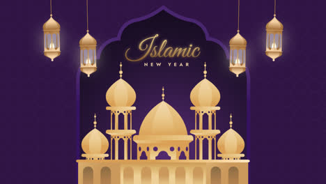 Motion-Graphic-of-Gradient-islamic-new-year-instagram-posts