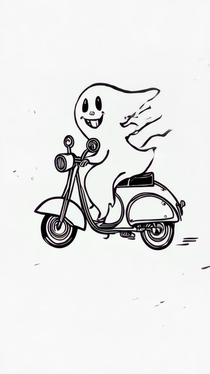 Halloween Ghost Illustrations