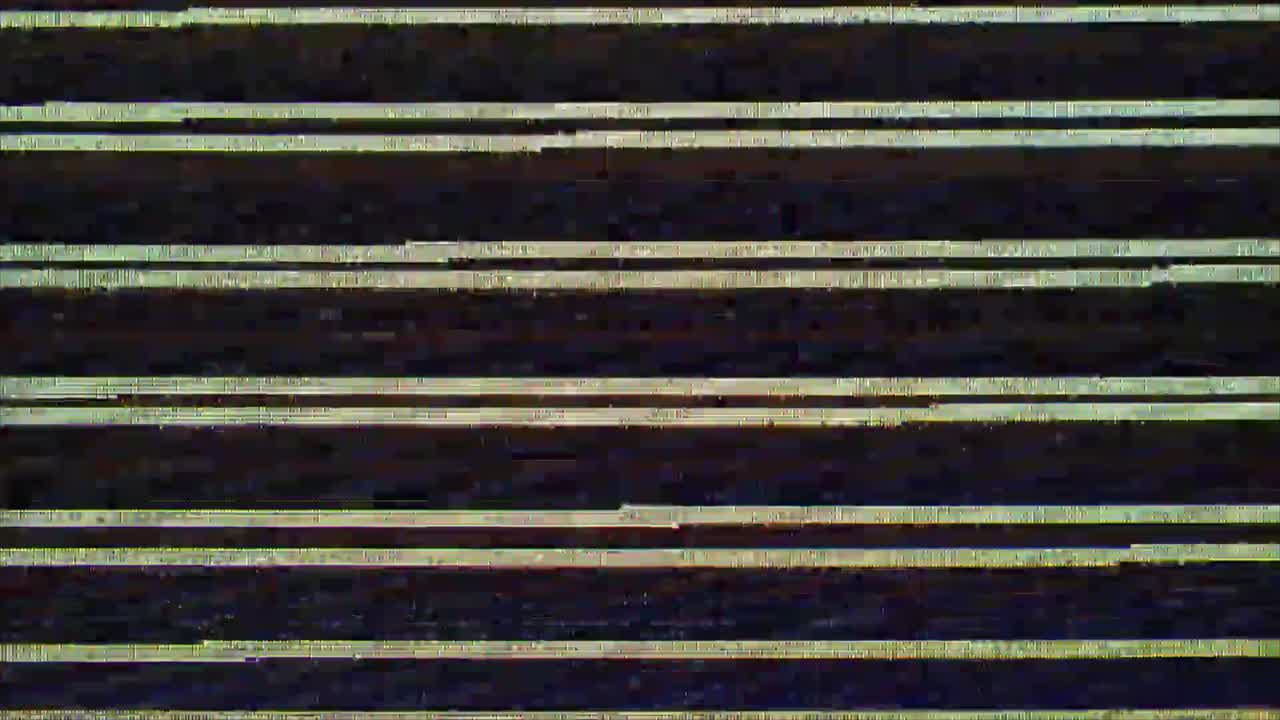 Abstract Digital Glitch and TV Static Interference Background