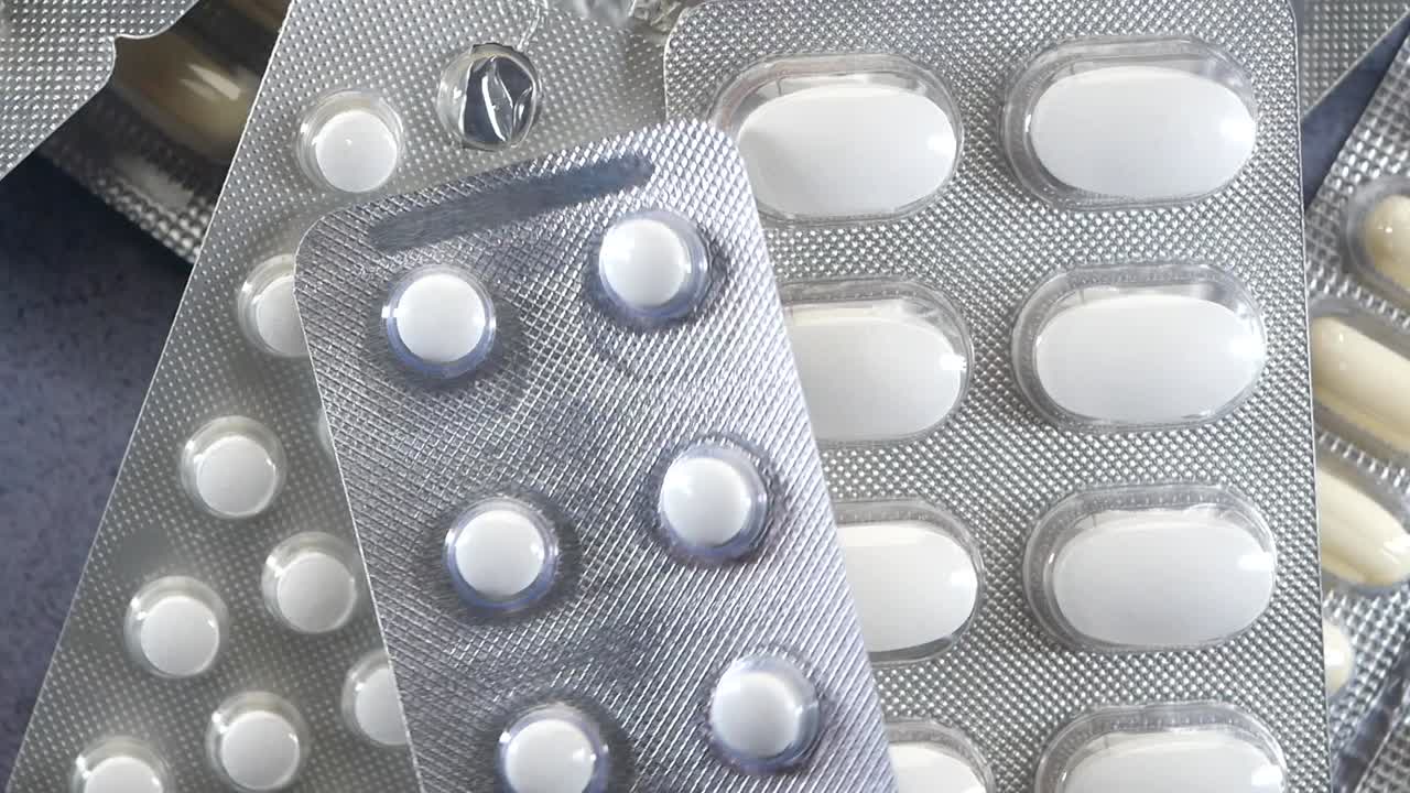 Assorted Medicine Packaging