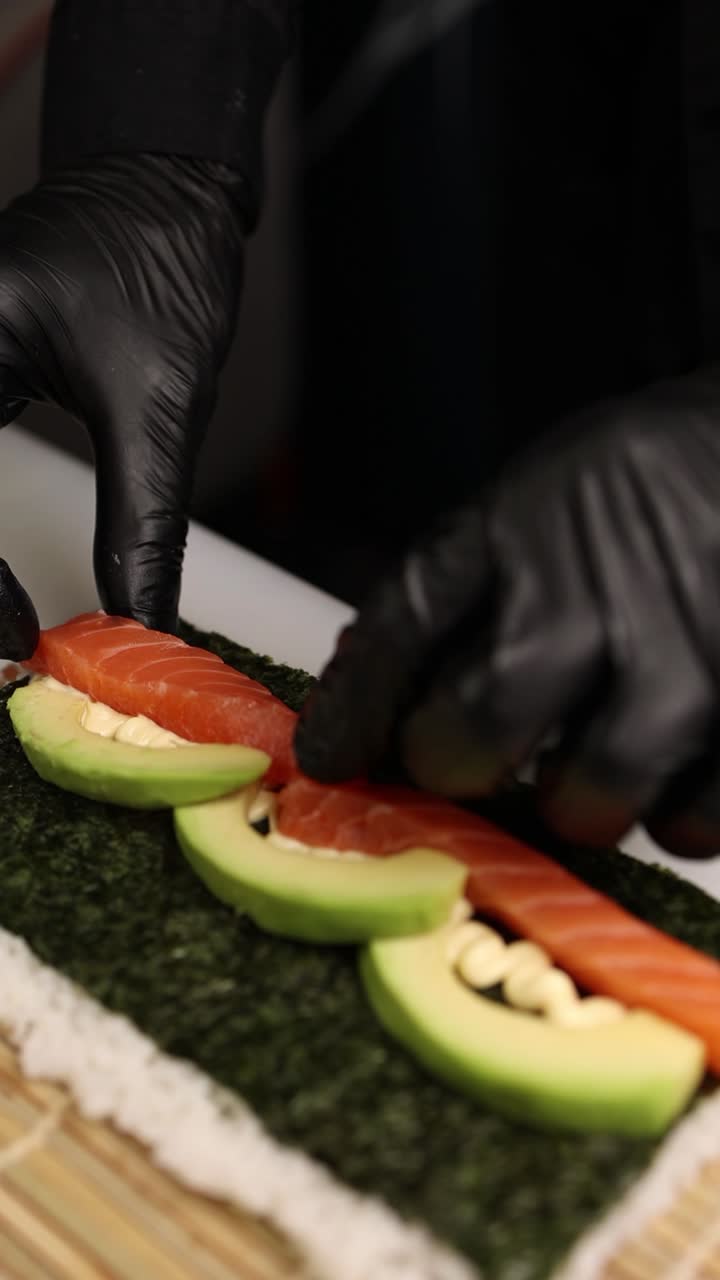 Preparación de sushi