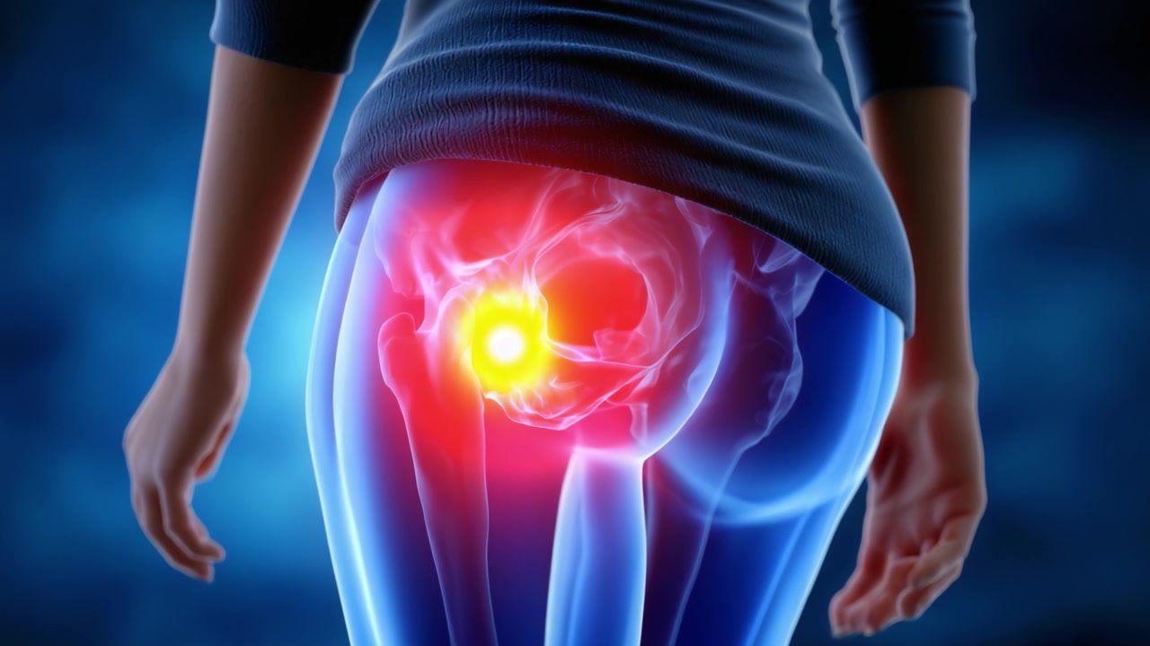Visualization of Hip Pain and Discomfort: Anatomical Representation of Pain Symptoms in the Pelvic Region for Better Understanding and Management