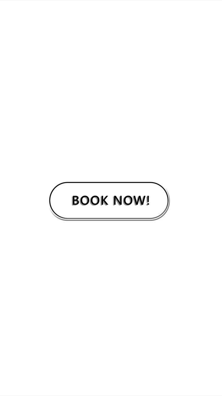 Book now click button background with simple white call to action hand pointer and clean shopping