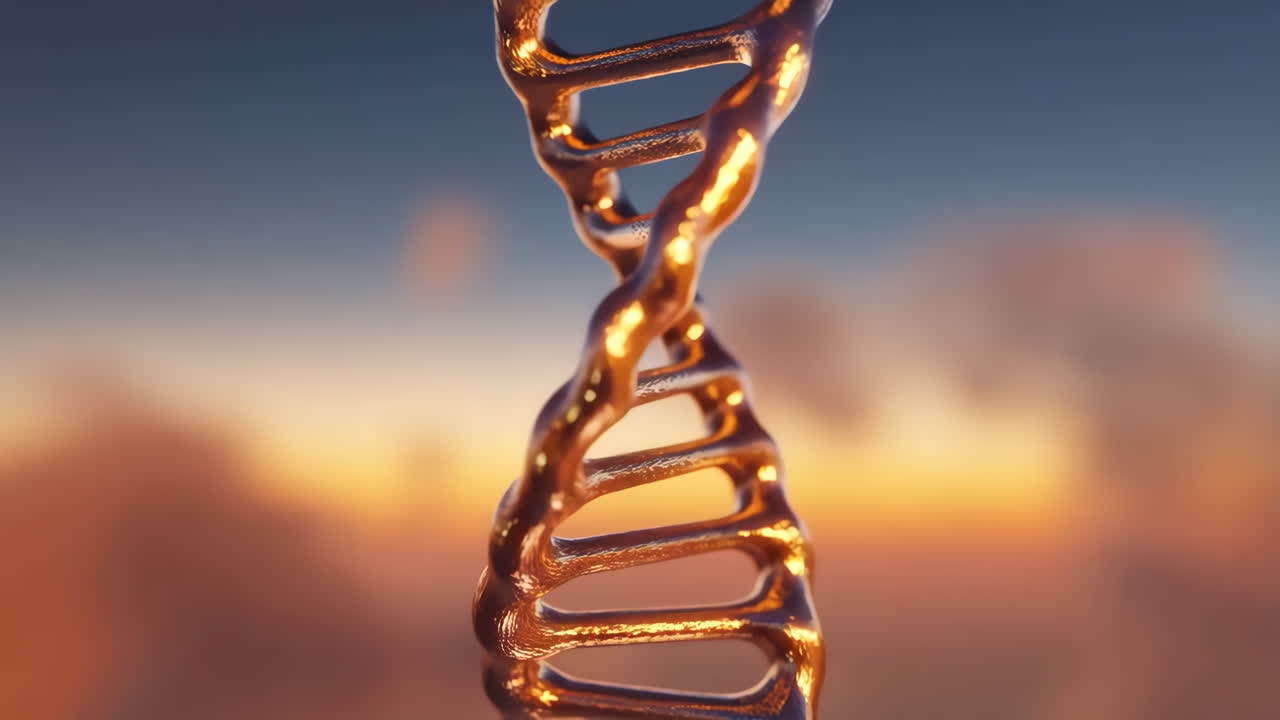 DNA Molecule Illustration
