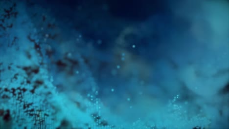 abstract blue cosmic background