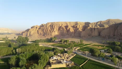 drone footage from buddha of bamyan january 12, ?2022