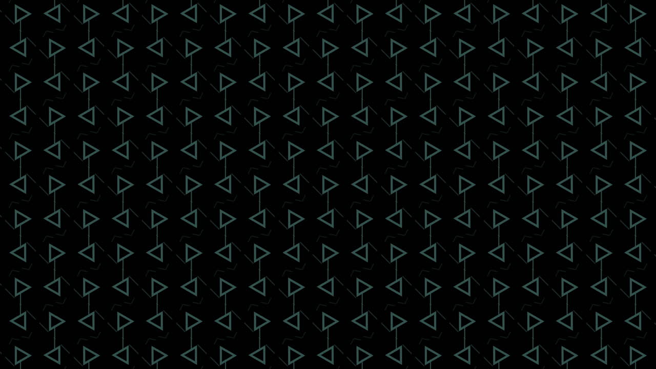 Dark Teal Triangular Pattern
