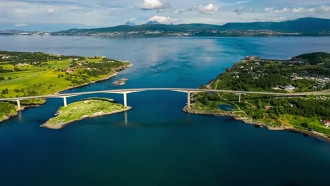 Schöne-Natur-Norwegen-Naturlandschaft.-Strudel-Des-Strudels-Von-Saltstraumen,-Nordland,-Norwegen