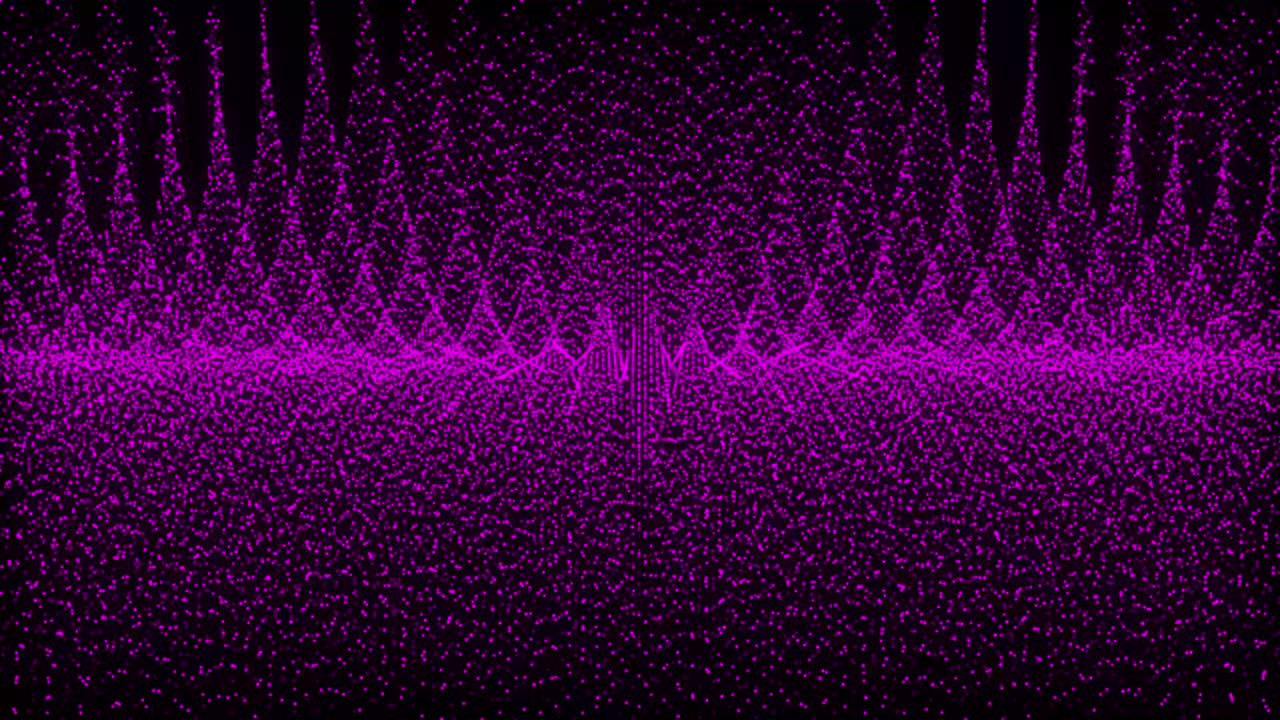 Pink color Dot Shape Pattern animation motion graphics