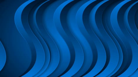 fondo de movimiento abstracto de ondas corporativas de material azul