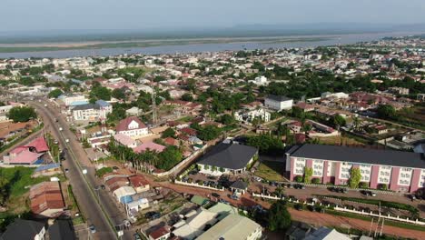 Toma-De-La-Vista-Del-área-De-Lokoja,-Estado-De-Kogi,-Nigeria