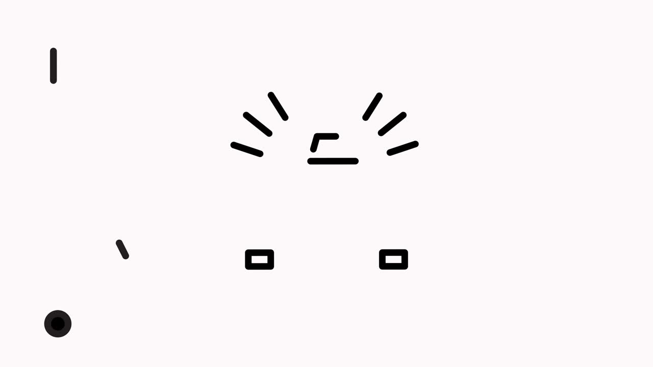 알파와 함께 황금 아이콘 애니메이션