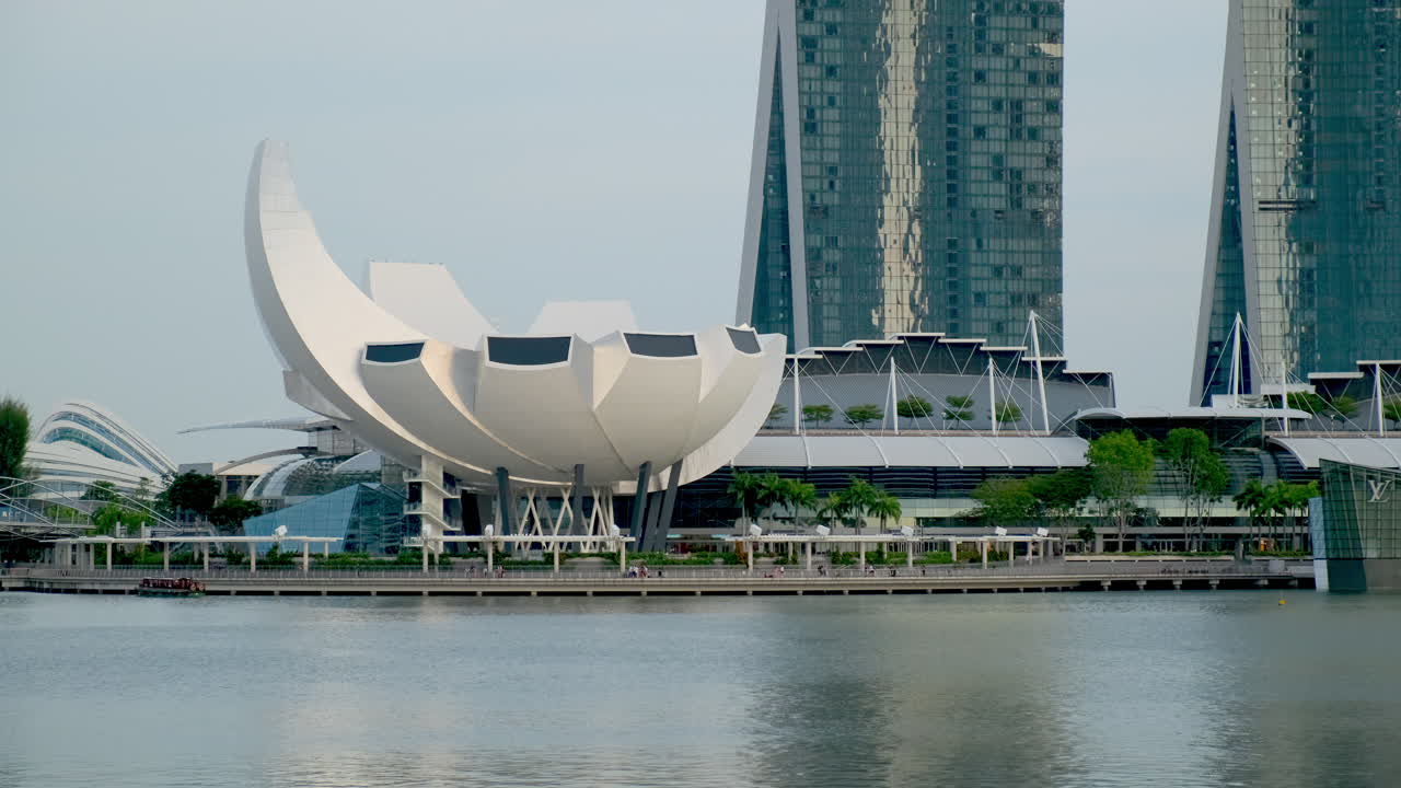 Marina Bay Sands and Science Centre in Singapore