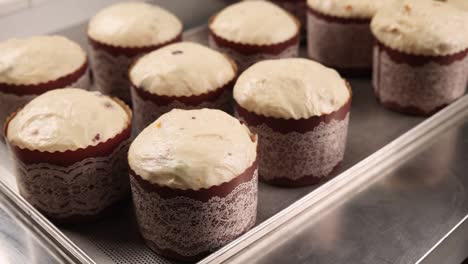 preparing easter bread (kulich)