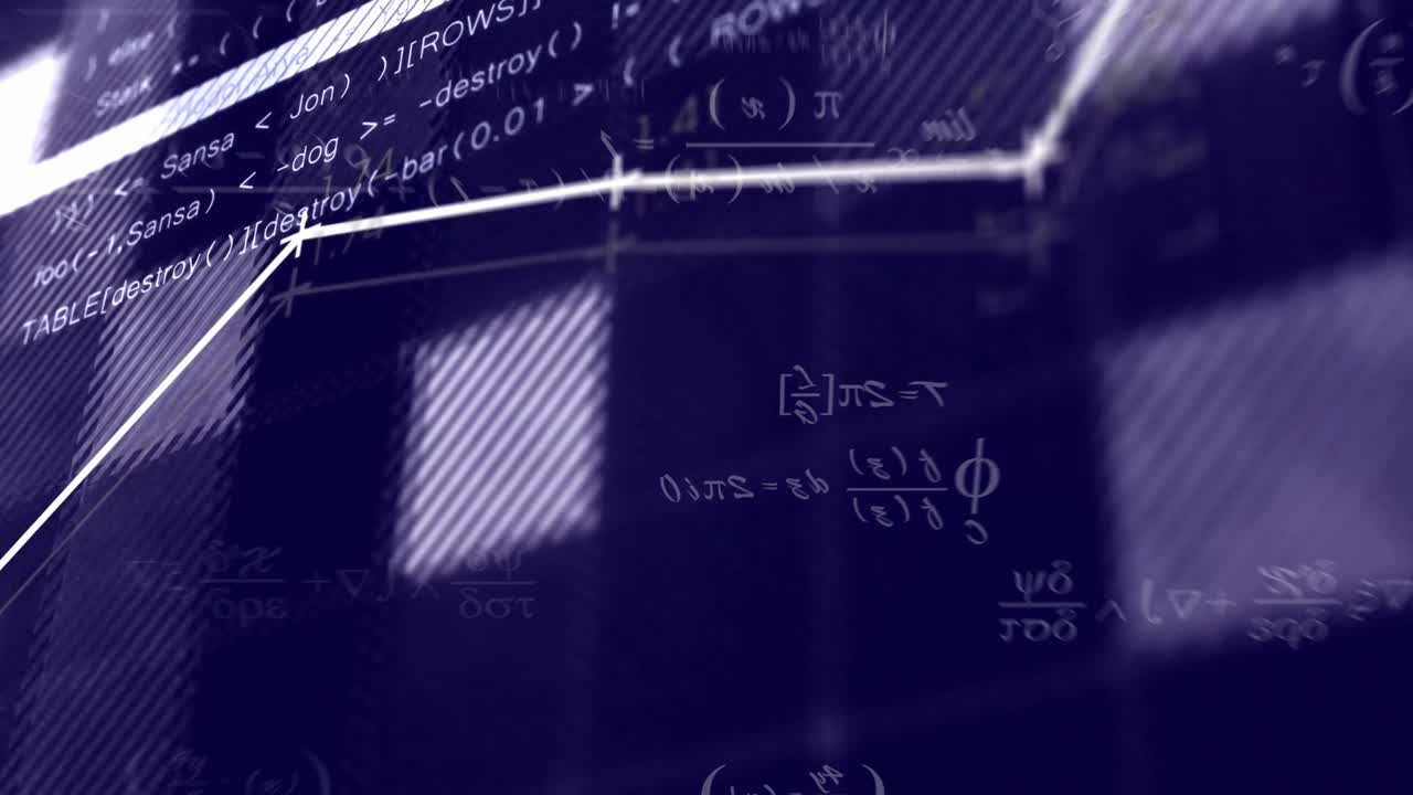 Animation of scientific data processing over network of connections