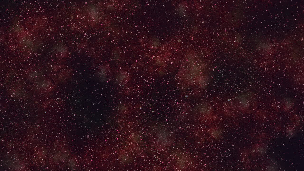 움직이는  점과 함께 역동적인 빨간색과 검은색 배경