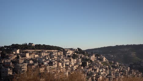 vista del paisaje desde el templo de pasos del sur israel
