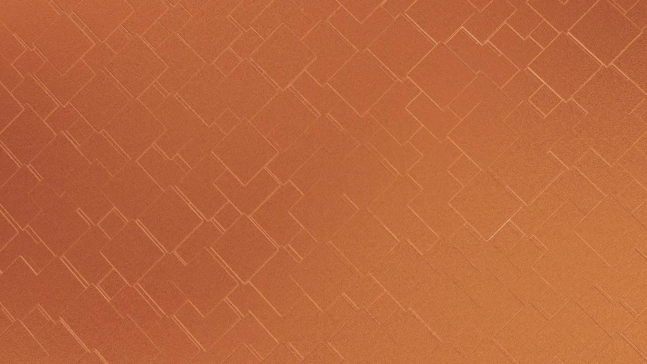 추상적인 기하학적 장미 황금 배경 포일 타일 텍스처 원활한 루프 배경 3d 렌더링