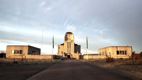 historic building in the morning sunlight