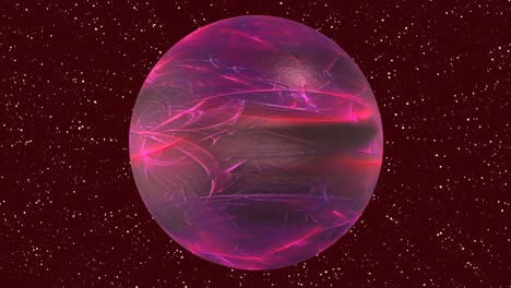 lilac fantasy planetary object
