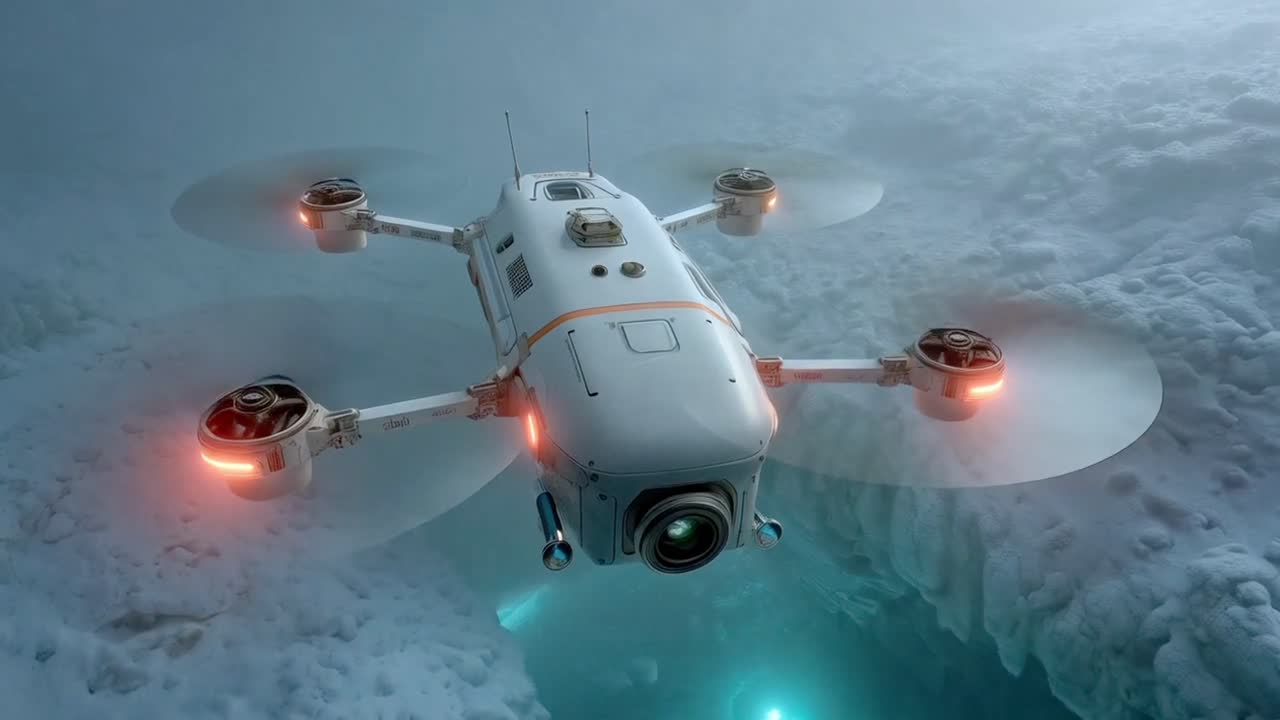 Underwater Exploration Drone