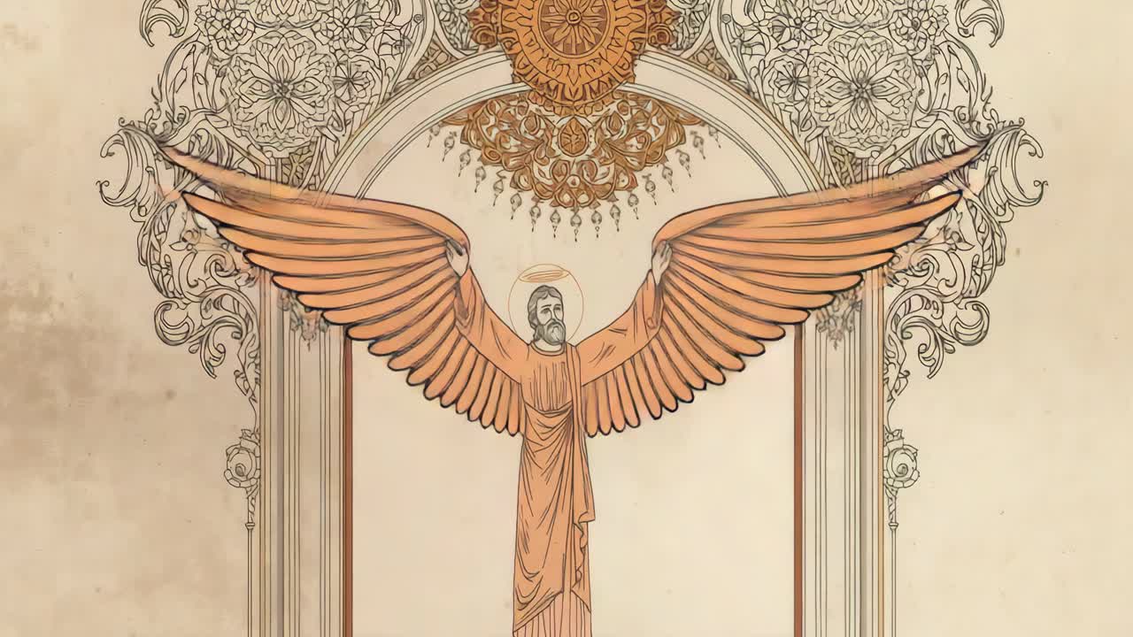 Byzantine Angelic Figure