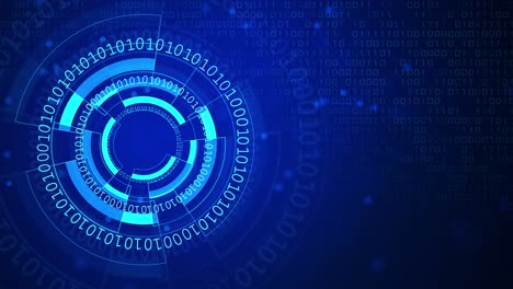 abstract futuristic core element electronic circuit motion technology background for cyber security