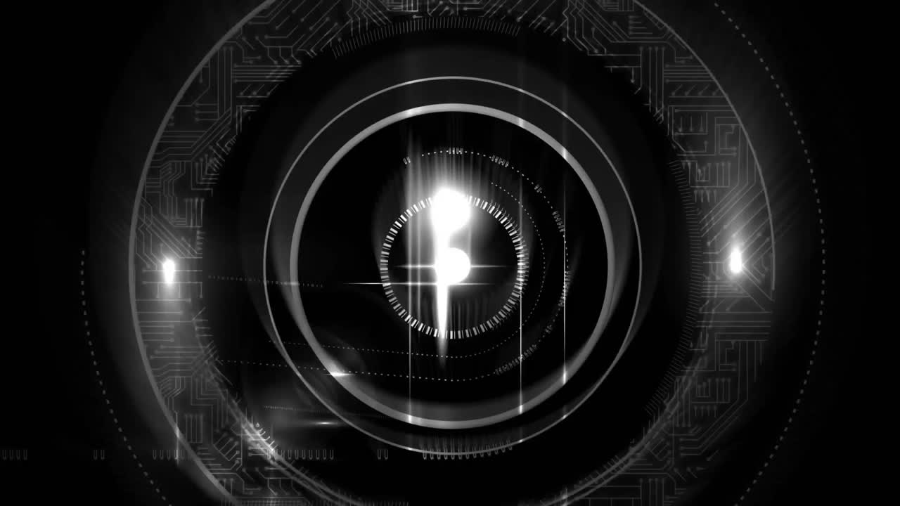 Animation of data processing over scope scanning