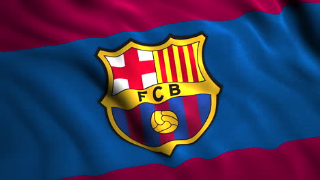 fc barcelona flag