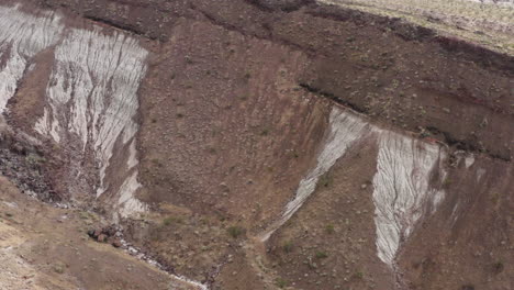 aerial image captures the iconic geological formation known as red rock canyon