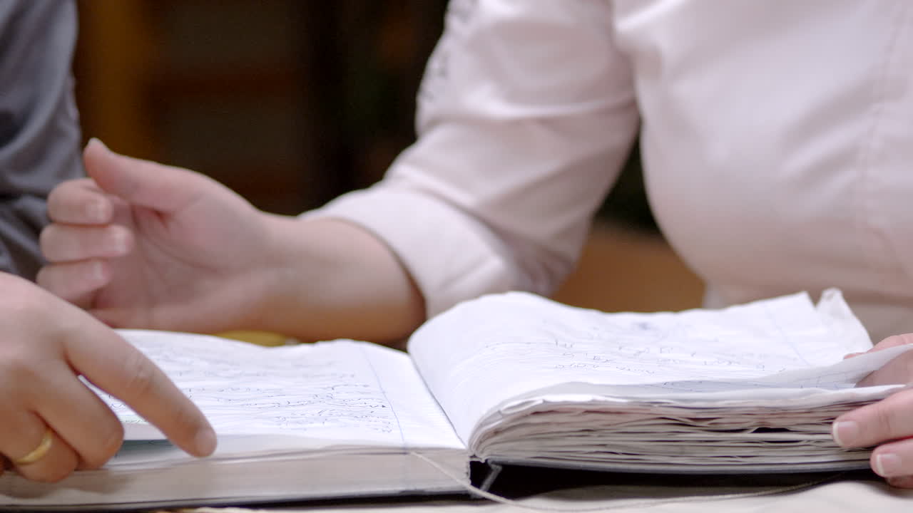 레스토랑에서 여자, 비즈니스 미팅, 클로즈업