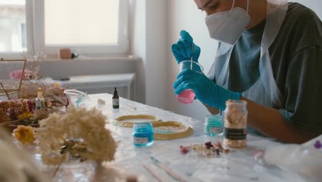 Resin Art Process