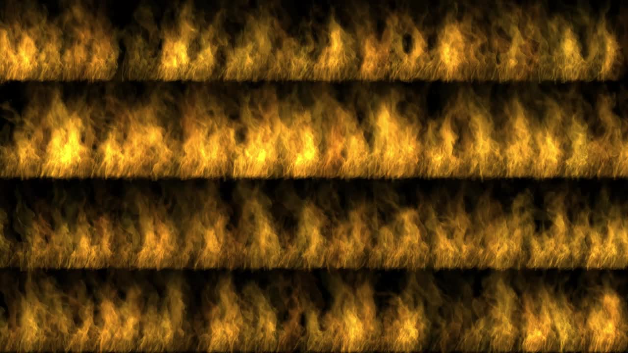 Flame Fire CG Particle Animation Motion Graphics