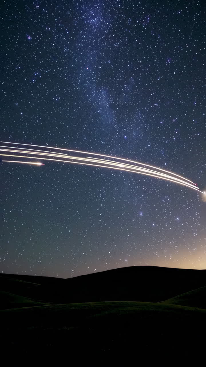 Starry Night Over Fields